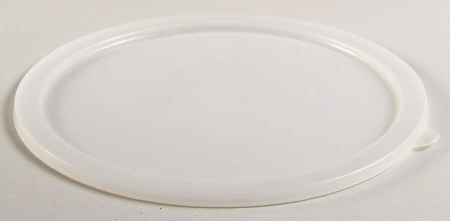 Tea Rose 9" Rectangular Freezer Container Lid by Pfaltzgraff-1