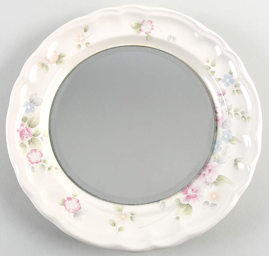Tea Rose Mirror-Large (DP) HC by Pfaltzgraff-1