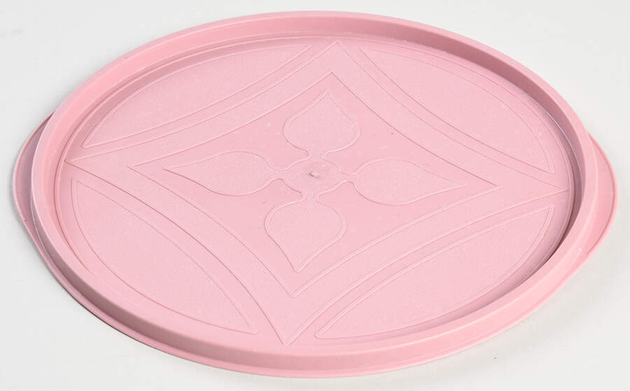Tea Rose Lid for 8" Plastic Nested Storage Bowl by Pfaltzgraff-1