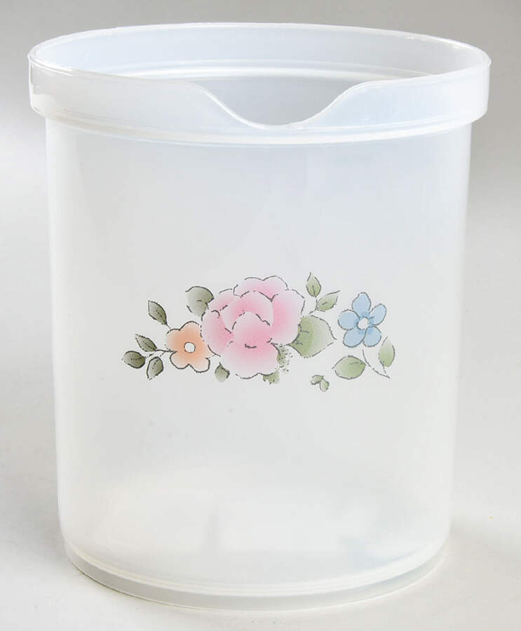 Tea Rose Freezette II No Lid by Pfaltzgraff-1