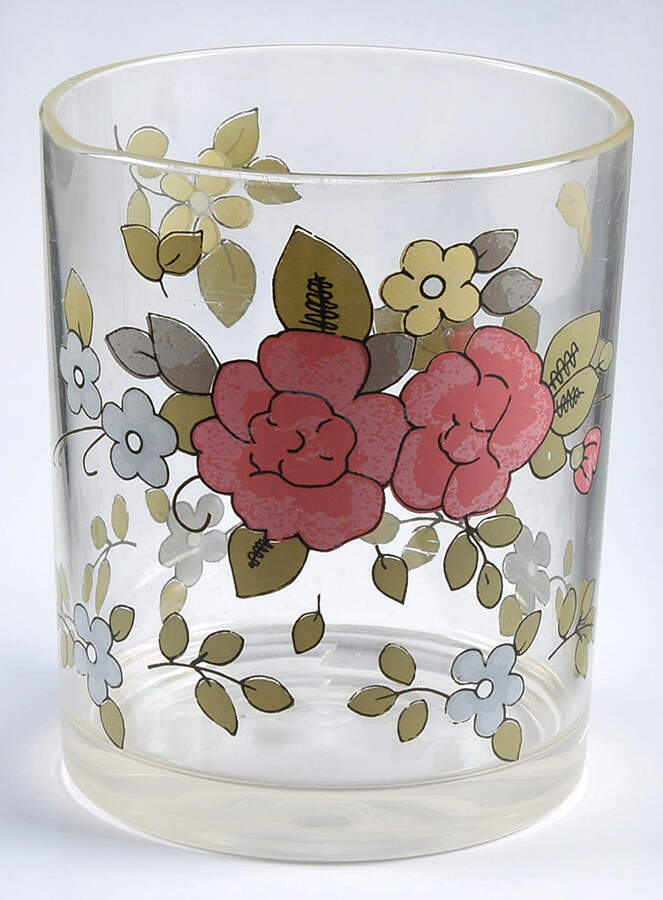 Tea Rose 14 Oz Acrylic Double Old Fashioned by Pfaltzgraff-1