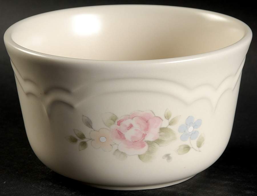 Tea Rose Deep Dessert Bowl by Pfaltzgraff-1