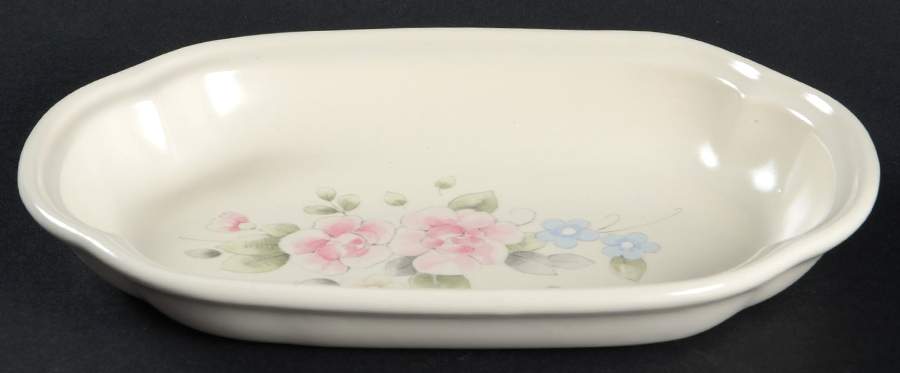 Tea Rose Hors d'Oeuvre Tray by Pfaltzgraff-1