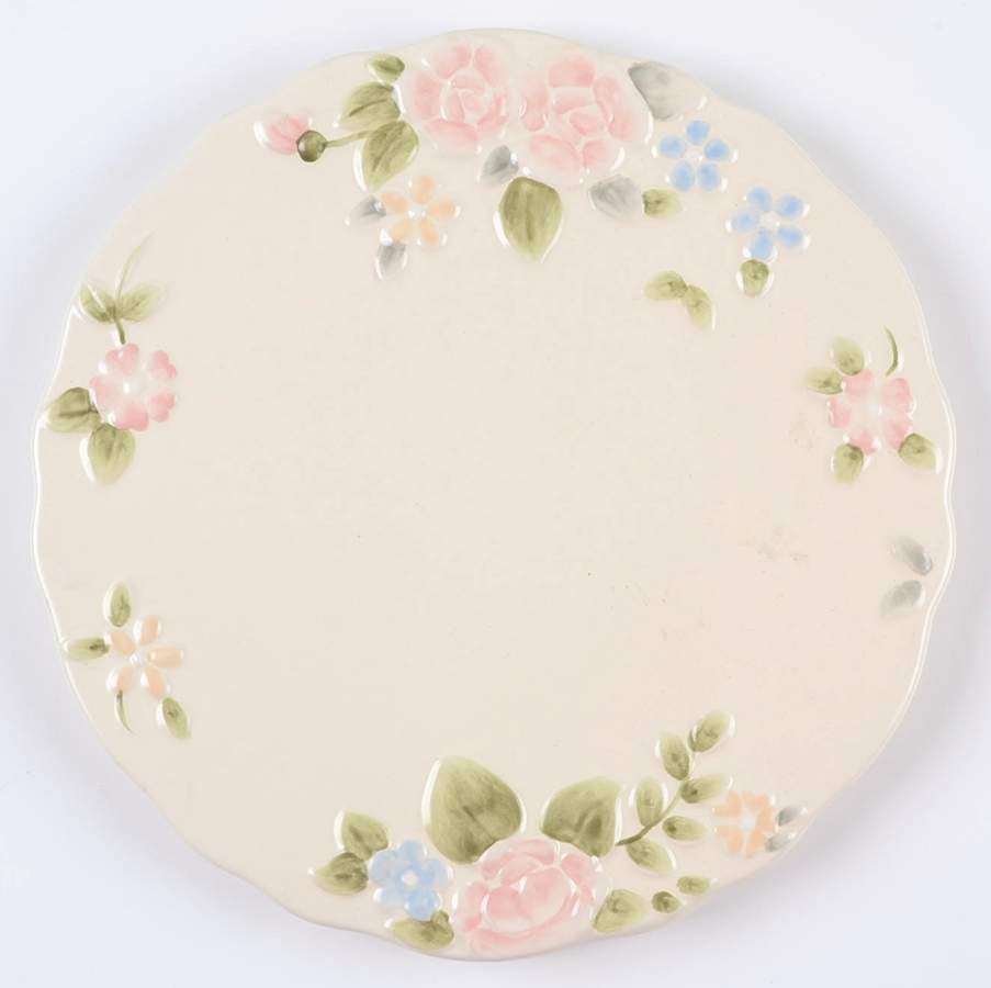 Tea Rose Cheese Tray Board by Pfaltzgraff-1