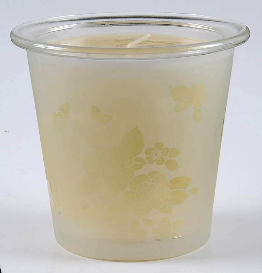 Tea Rose Citronella Candle Jar by Pfaltzgraff-1