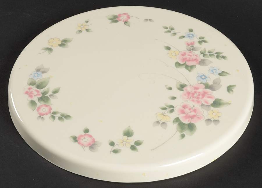 Tea Rose 10" Individual Melamine Stove Cover by Pfaltzgraff-1