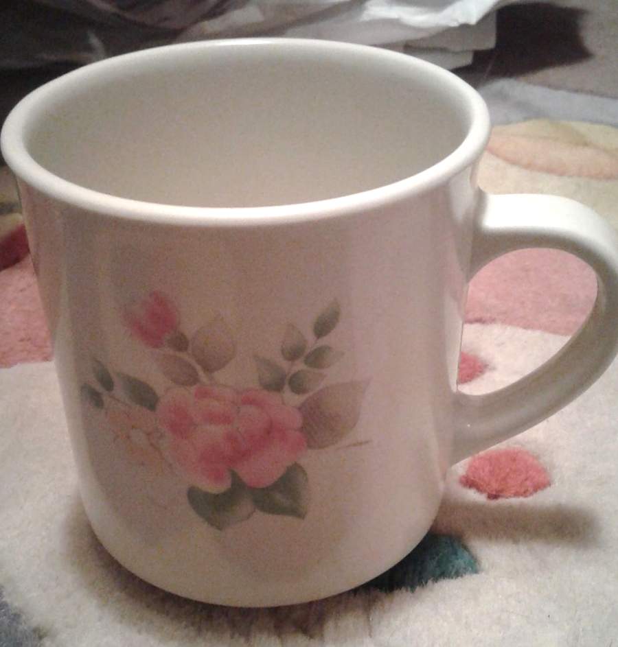 Tea Rose Melamine Mug by Pfaltzgraff-1