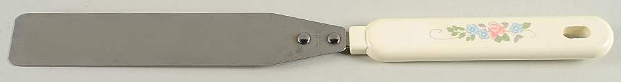 Tea Rose Pastry Server with Stainless Blade by Pfaltzgraff-1