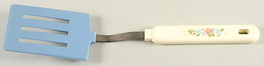 Tea Rose Slotted Nylon Spatula by Pfaltzgraff-1