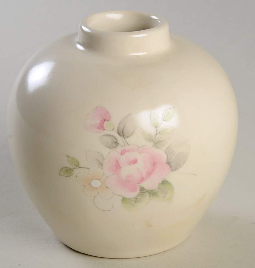 Tea Rose 3" Bud Vase by Pfaltzgraff-1
