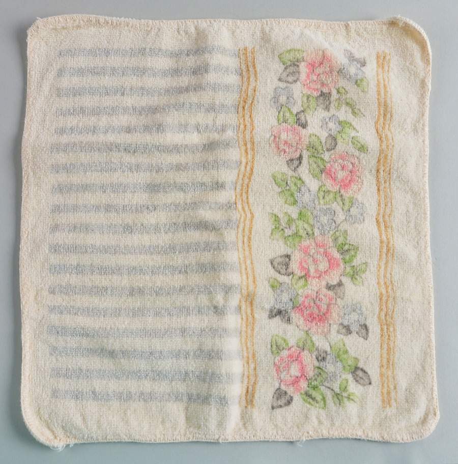 Tea Rose Wash Cloth by Pfaltzgraff-1