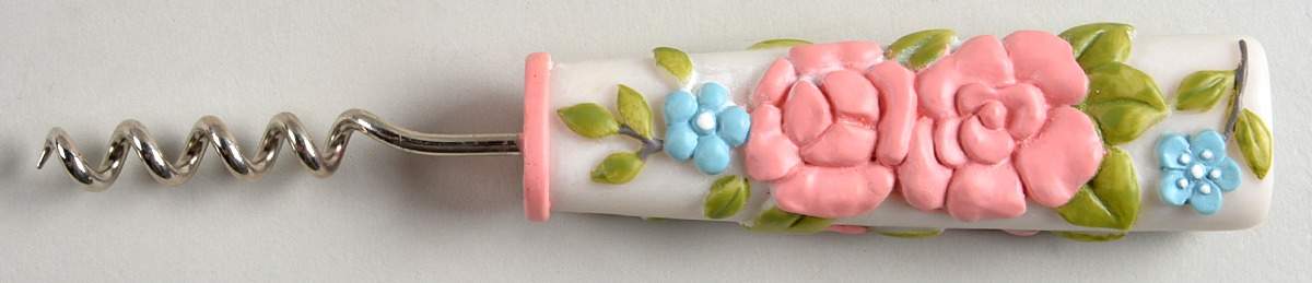 Tea Rose Corkscrew by Pfaltzgraff-1