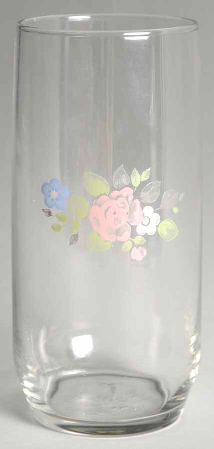 Tea Rose 20 Oz Glassware Cooler by Pfaltzgraff-1