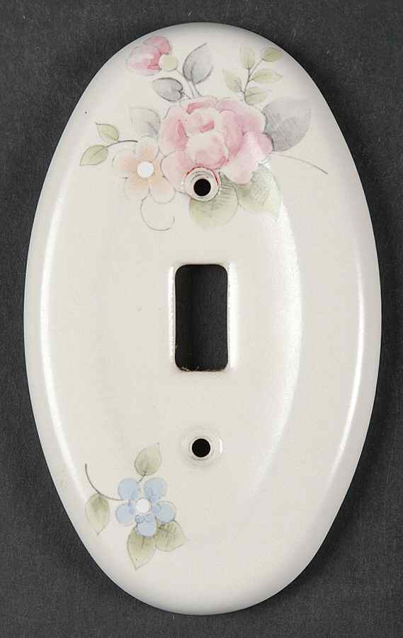 Tea Rose Single Light Switch Cover by Pfaltzgraff-1