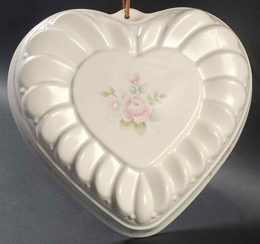 Tea Rose Jello Mold by Pfaltzgraff-1