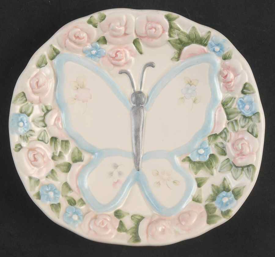 Tea Rose Spoon Rest/Holder (Holds 1 Spoon) by Pfaltzgraff-1