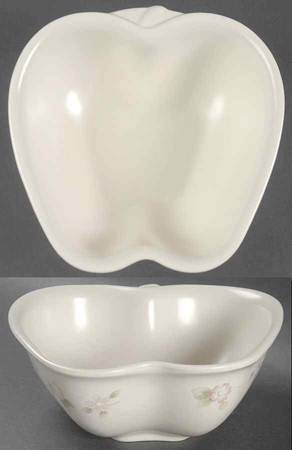 Tea Rose Large Baked Apple Dish by Pfaltzgraff-1