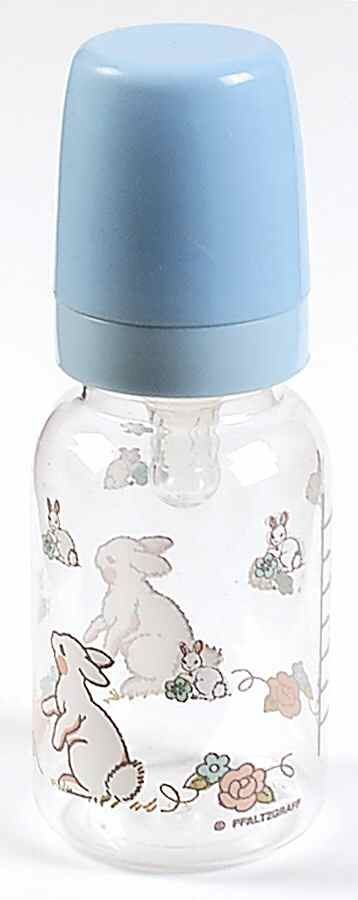 Tea Rose Plastic Baby Bottle with Cover by Pfaltzgraff-1