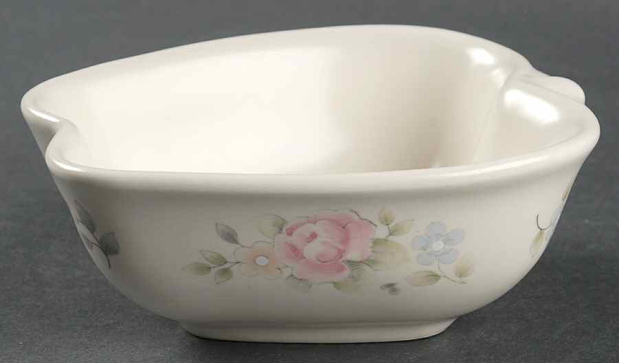 Tea Rose Small Baked Apple Dish by Pfaltzgraff-1