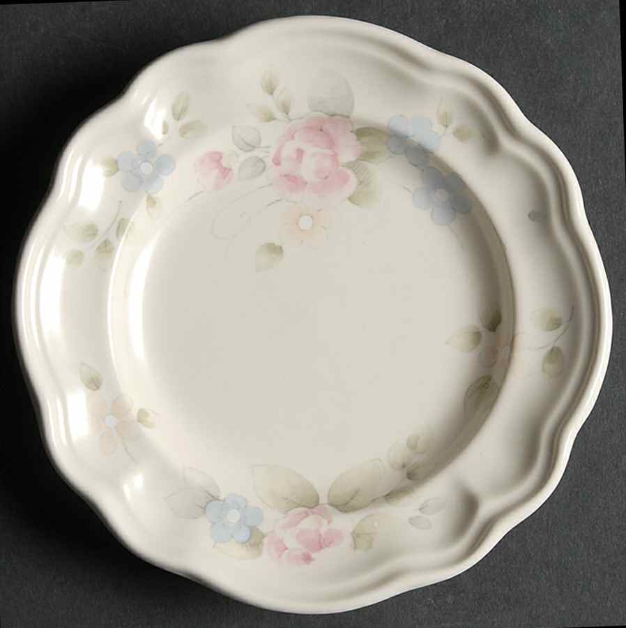Tea Rose Bread & Butter/Dessert Plate by Pfaltzgraff-1