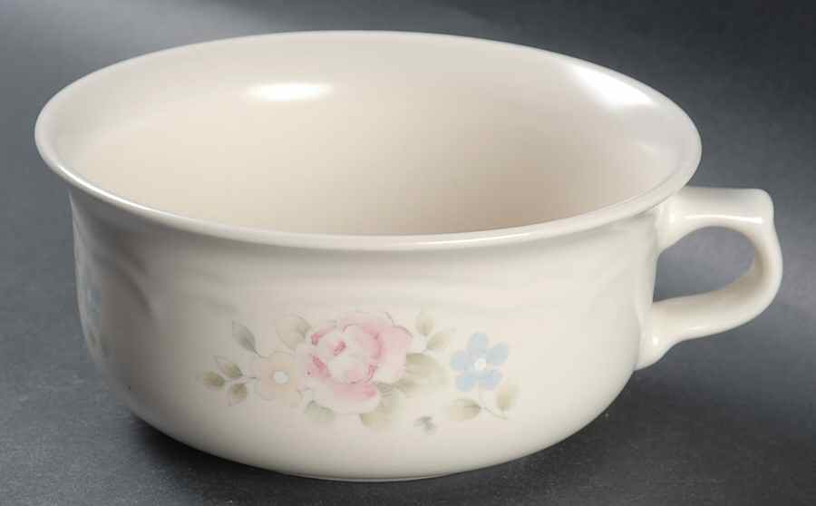 Tea Rose 24 Oz Large Soup Mug by Pfaltzgraff-1