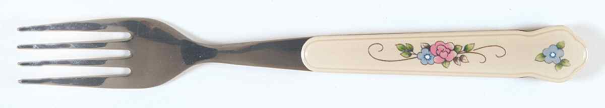 Tea Rose Dinner Fork (7 1/2" or Larger) by Pfaltzgraff-1