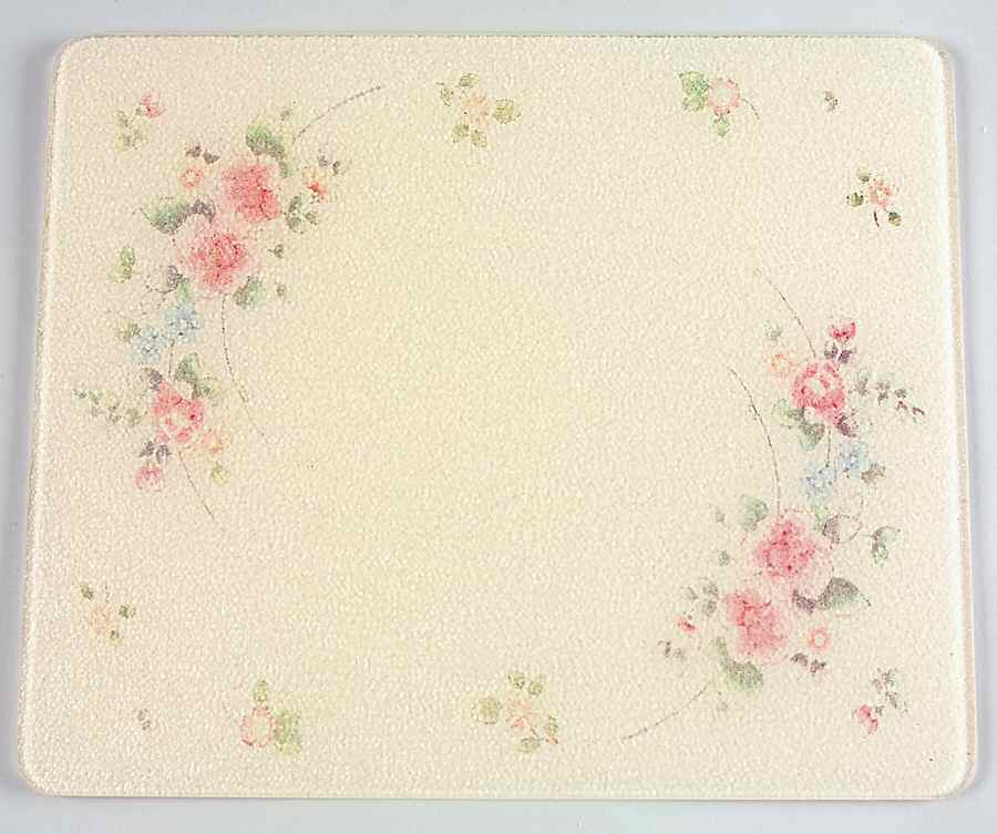 Tea Rose 12" Counter Saver by Pfaltzgraff-1