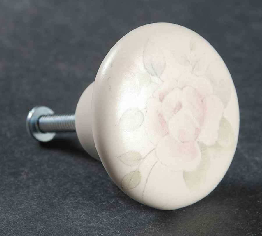 Tea Rose Drawer/Cabinet Pull/Knob by Pfaltzgraff-1