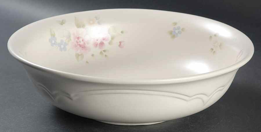 Tea Rose 11" Large Salad Serving Bowl by Pfaltzgraff-1