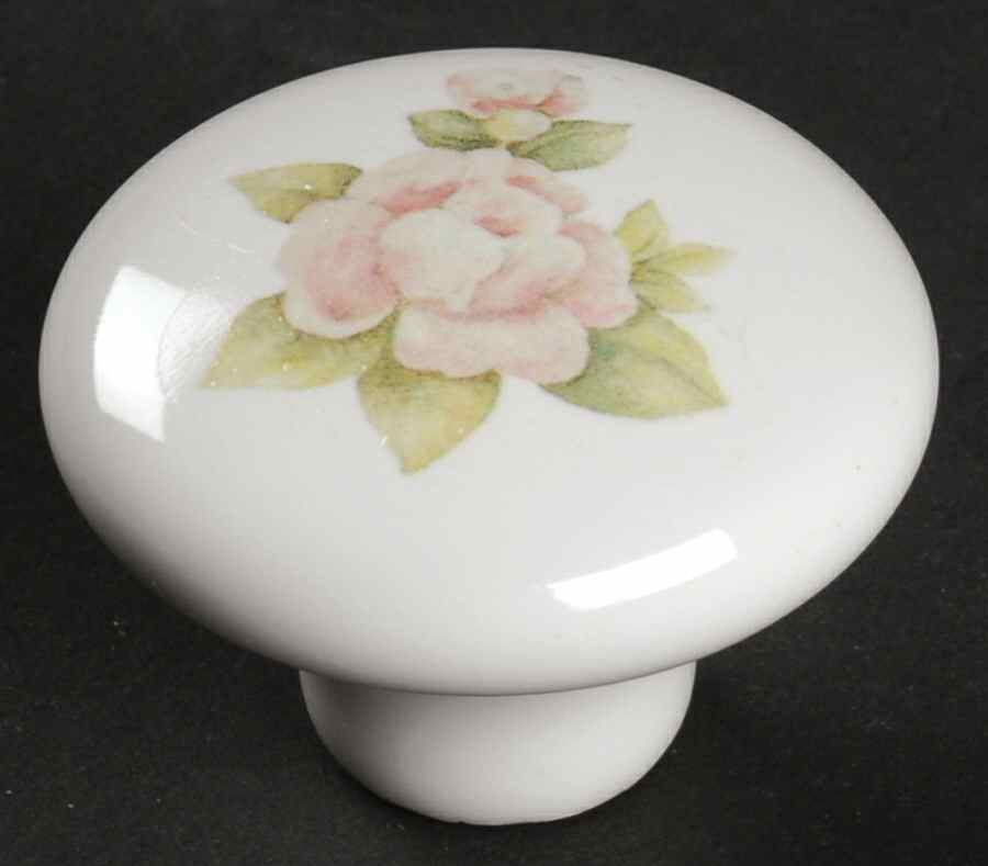 Tea Rose Drawer/Cabinet Pull/Knob by Pfaltzgraff-1