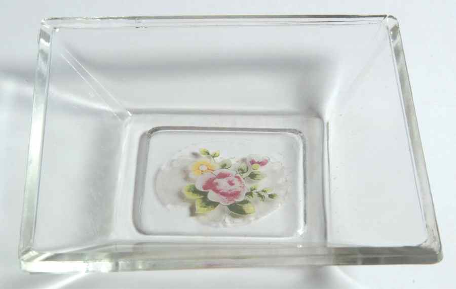 Tea Rose Glassware Dipping Dish by Pfaltzgraff-1