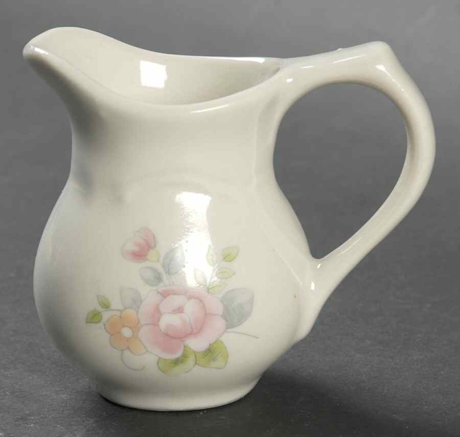 Tea Rose Make Believe Creamer by Pfaltzgraff-1
