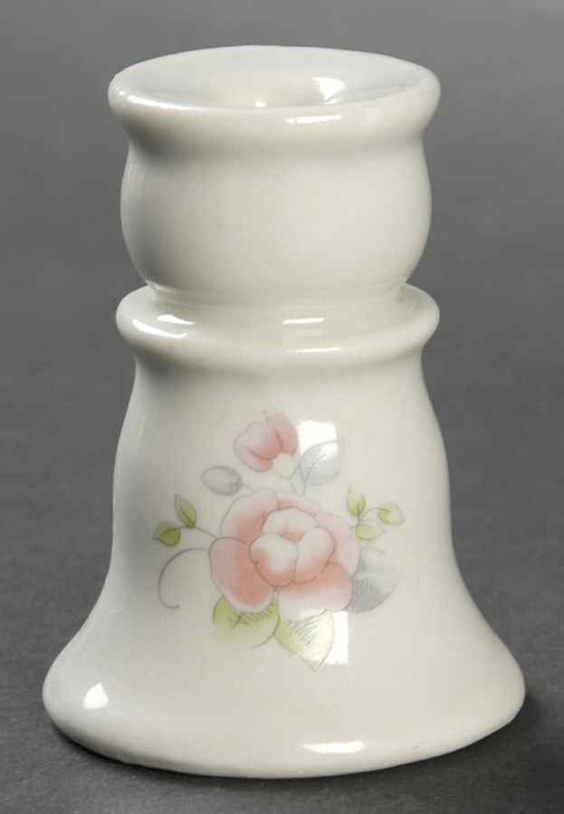 Tea Rose Make Believe 2" Candlestick by Pfaltzgraff-1