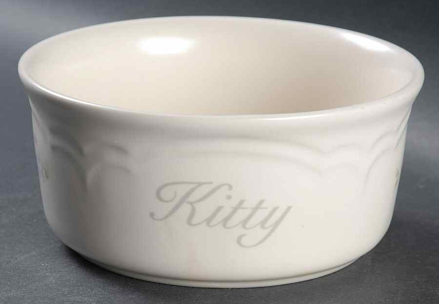 Tea Rose Pet Bowl by Pfaltzgraff-1