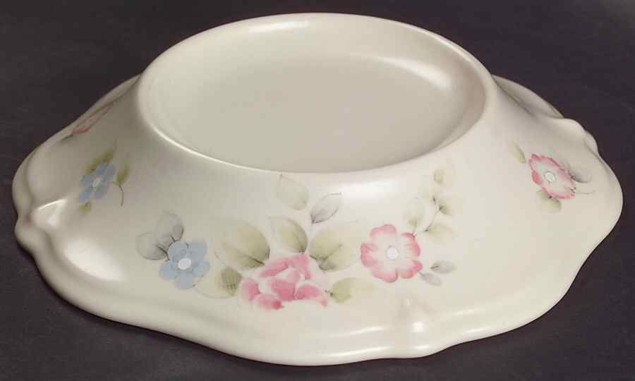Tea Rose 1" Pillar Candleholder by Pfaltzgraff-1