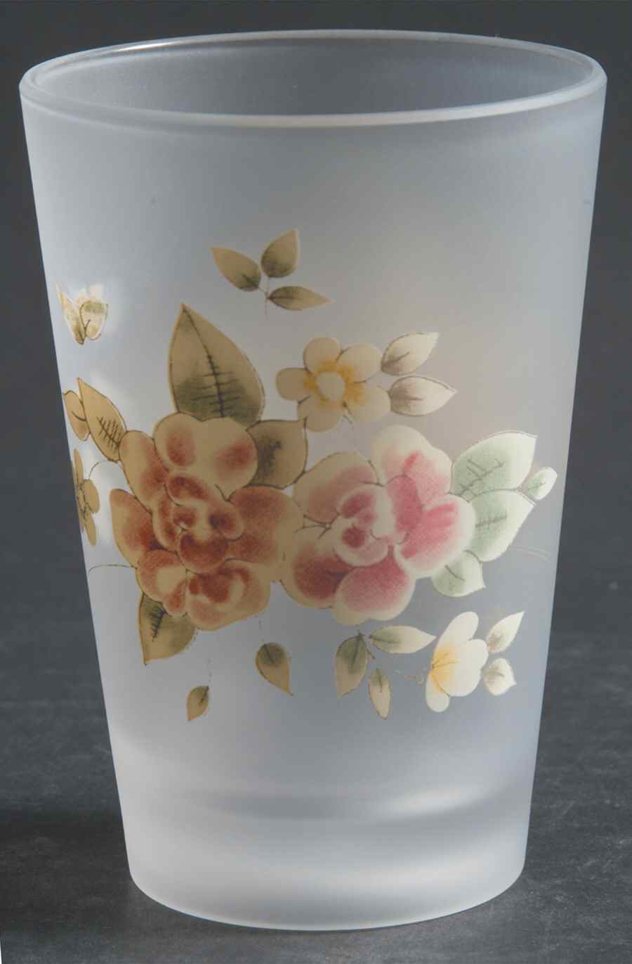 Tea Rose 8 Oz Acrylic Juice by Pfaltzgraff-1