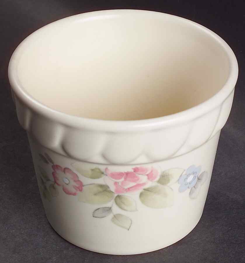 Tea Rose 3" Flower Pot by Pfaltzgraff-1