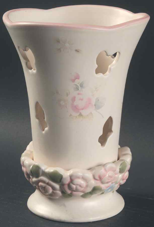 Tea Rose 2-Piece Pierced Lighting by Pfaltzgraff-1