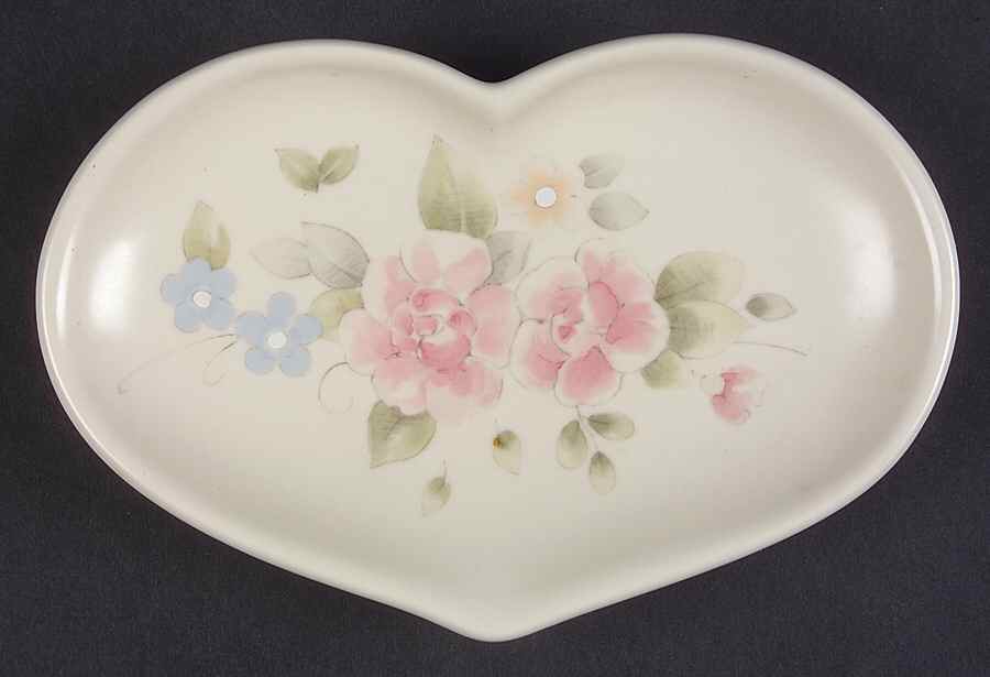 Tea Rose Soap Dish by Pfaltzgraff-1