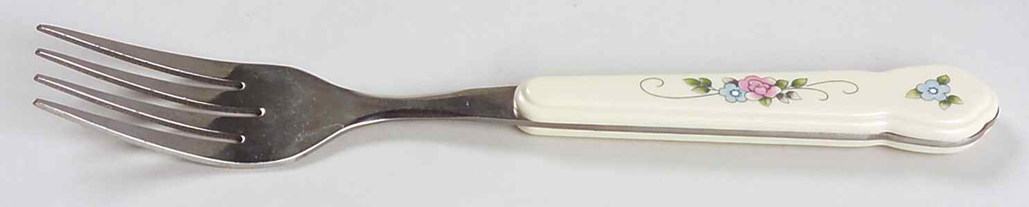 Tea Rose Individual Salad Fork by Pfaltzgraff-1