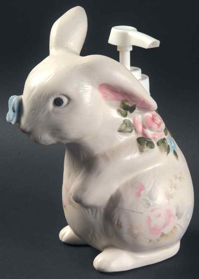 Tea Rose Figural Lotion Dispenser by Pfaltzgraff-1