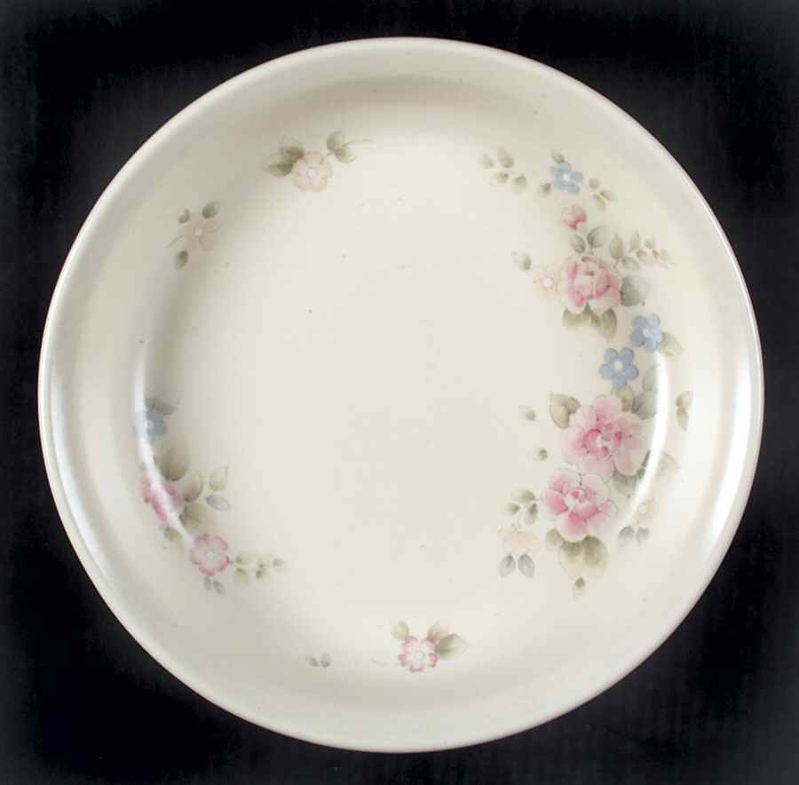 Tea Rose Deep Pie Serving Plate by Pfaltzgraff-1