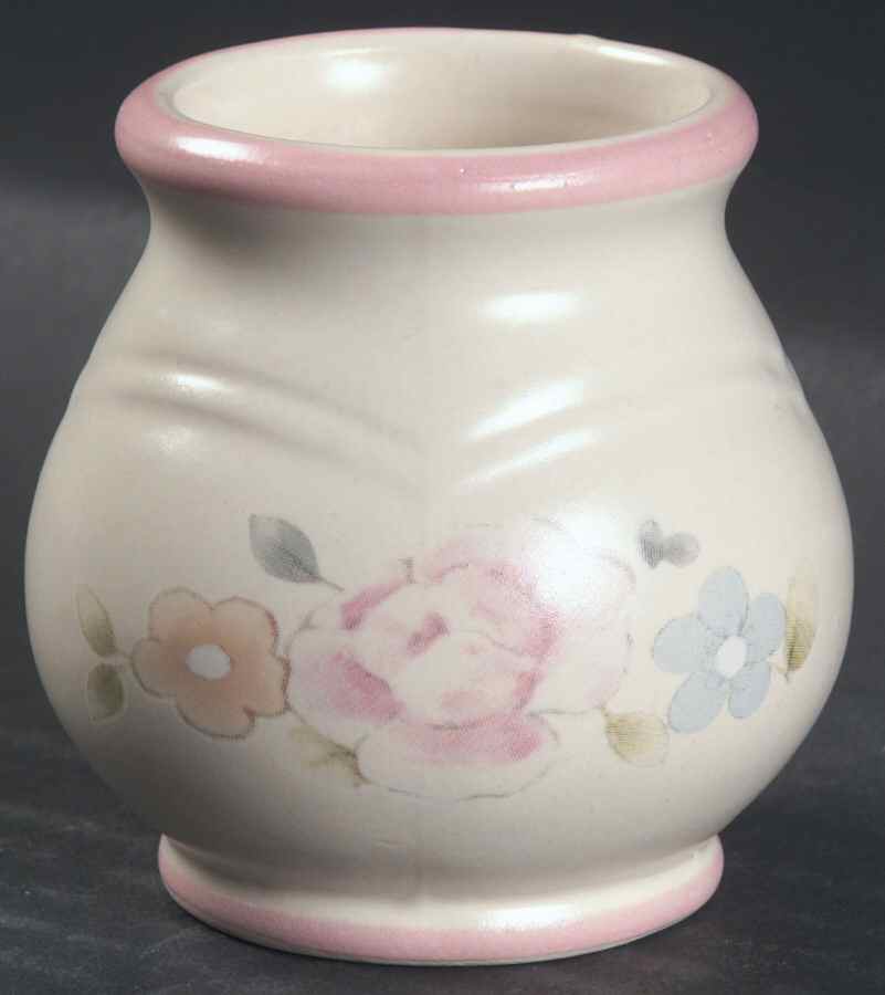 Tea Rose Toothpick Holder by Pfaltzgraff-1