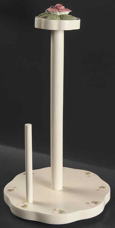 Tea Rose Paper Towel Holder by Pfaltzgraff-1