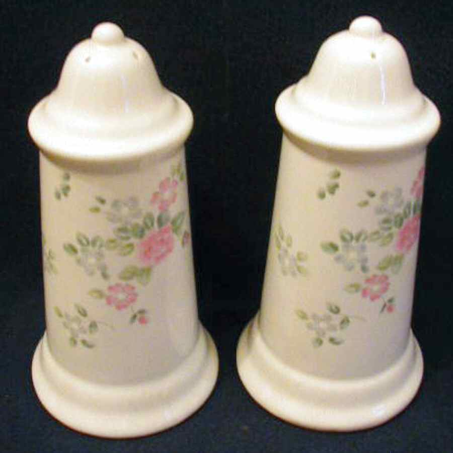 Tea Rose Salt & Pepper Set by Pfaltzgraff-1