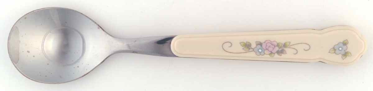 Tea Rose Sugar Spoon by Pfaltzgraff-1