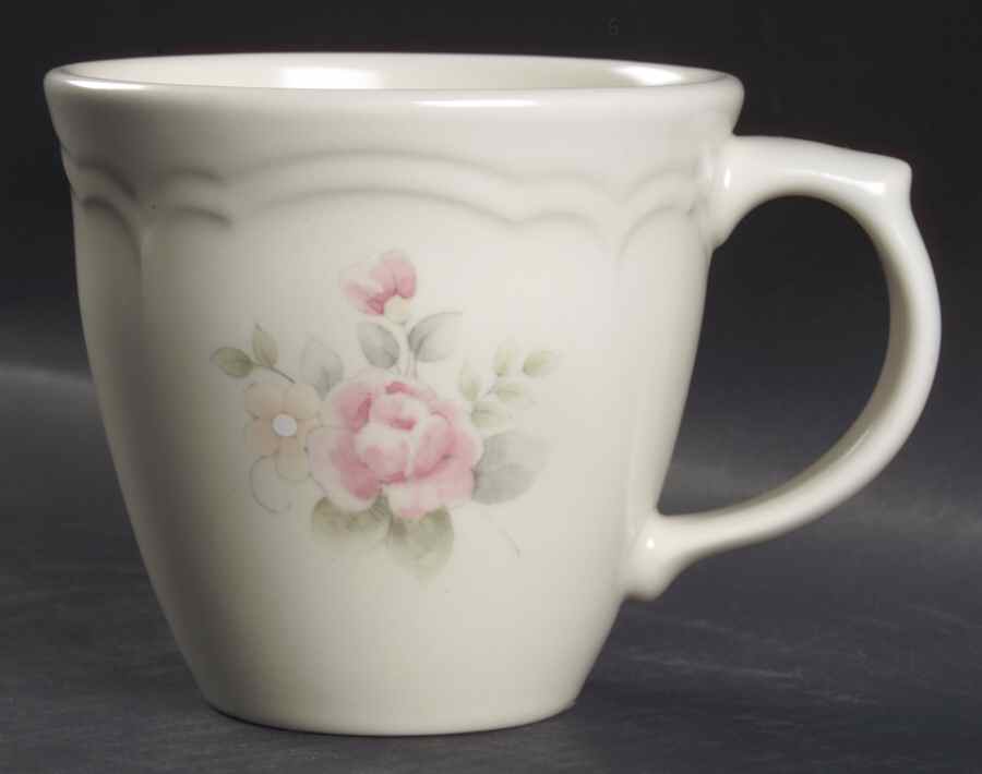Tea Rose Cafe Mug by Pfaltzgraff-1