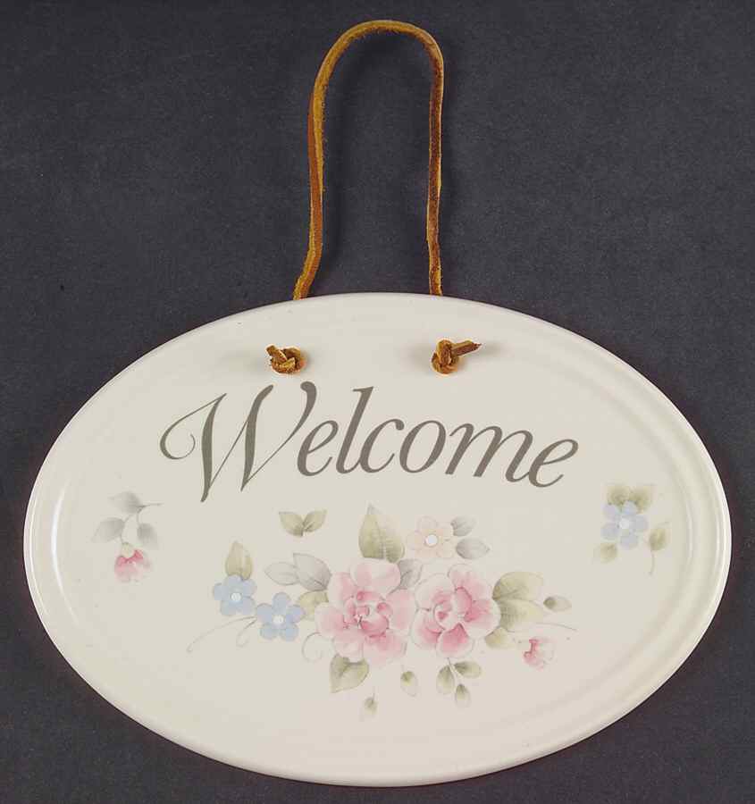 Tea Rose Wall Plaque by Pfaltzgraff-1