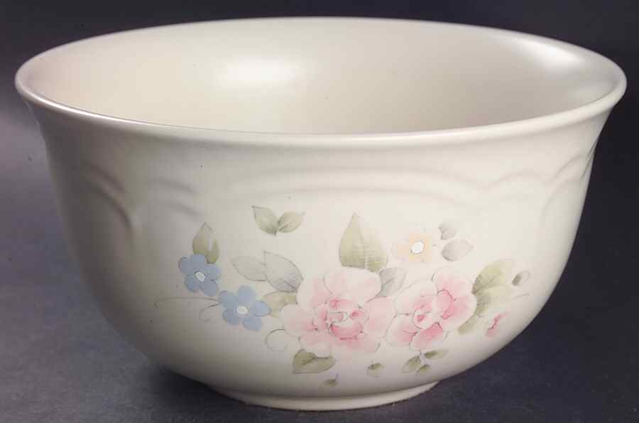 Tea Rose 7" Mixing Bowl by Pfaltzgraff-1