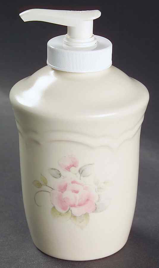 Tea Rose Lotion Dispenser by Pfaltzgraff-1